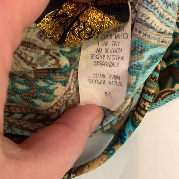 Endless Sun 3 piece paisley bikini set - Picture 14 of 14